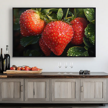 Strawberries Painting